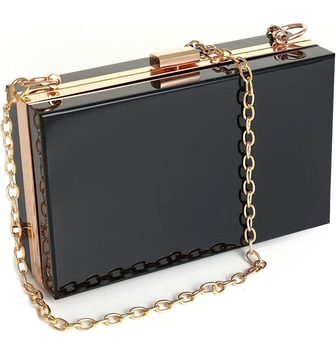 DST Acrylic Clutch Purse Dual Image - Front & Back